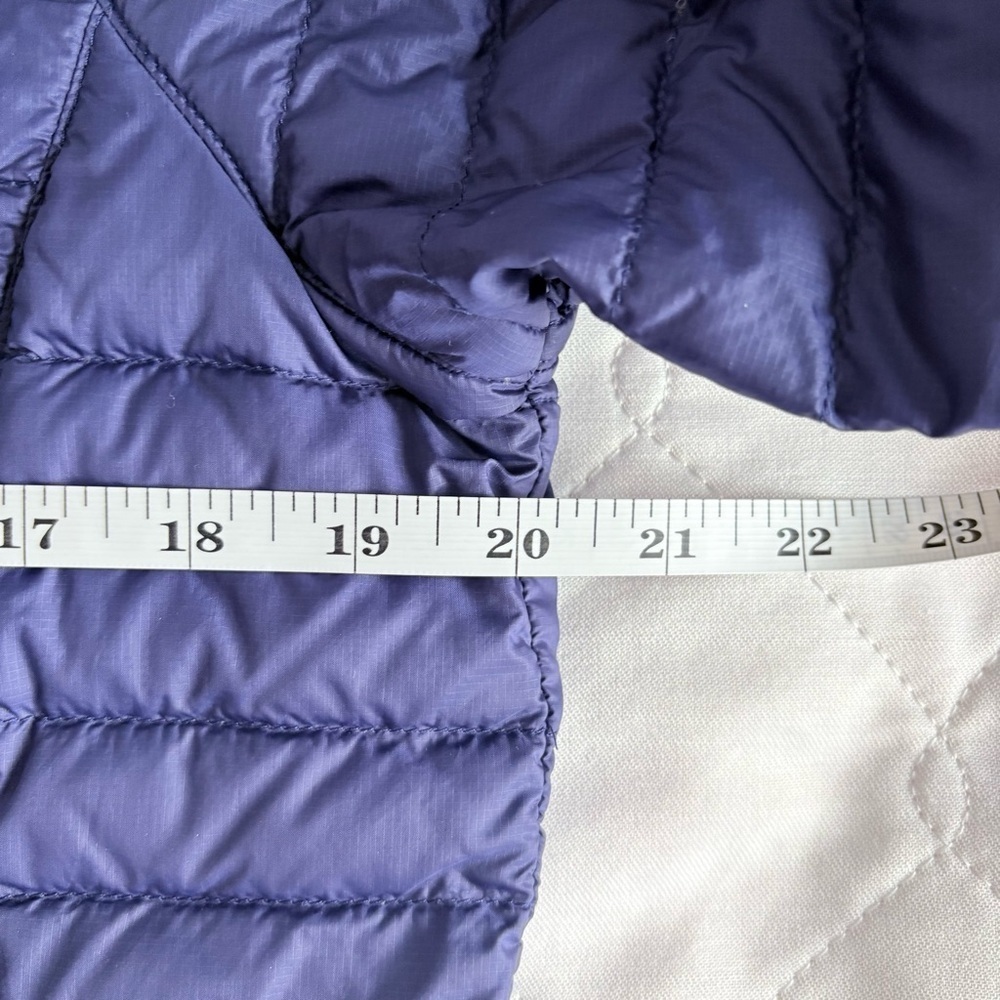 L.L. Bean Girls Purple Puffer Down Jacket - Picture 12 of 13